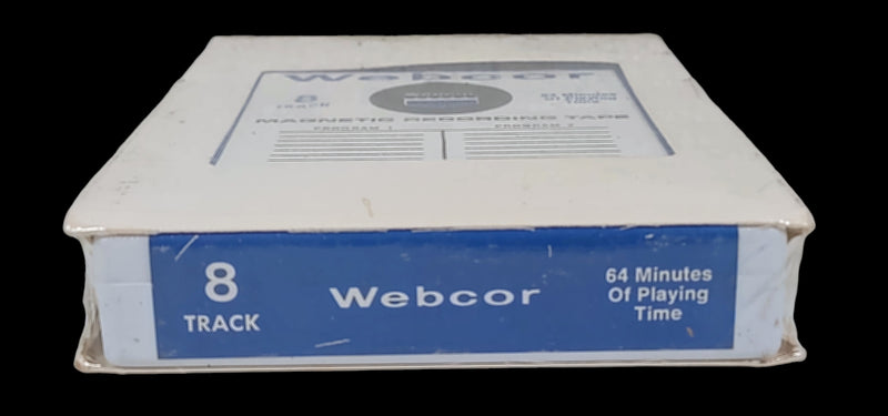 Webcor - 8 Track - Recording Tape - Sealed- 64 Minutes