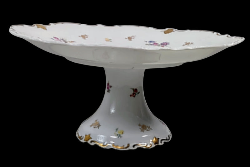 Birks - Footed Cake Stand , Floral Deisgn , Made in Germany