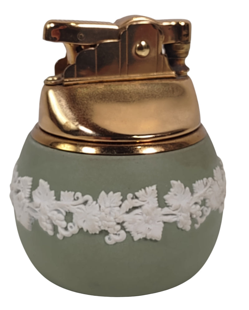 Briquet de table Wedgwood en jaspe vert