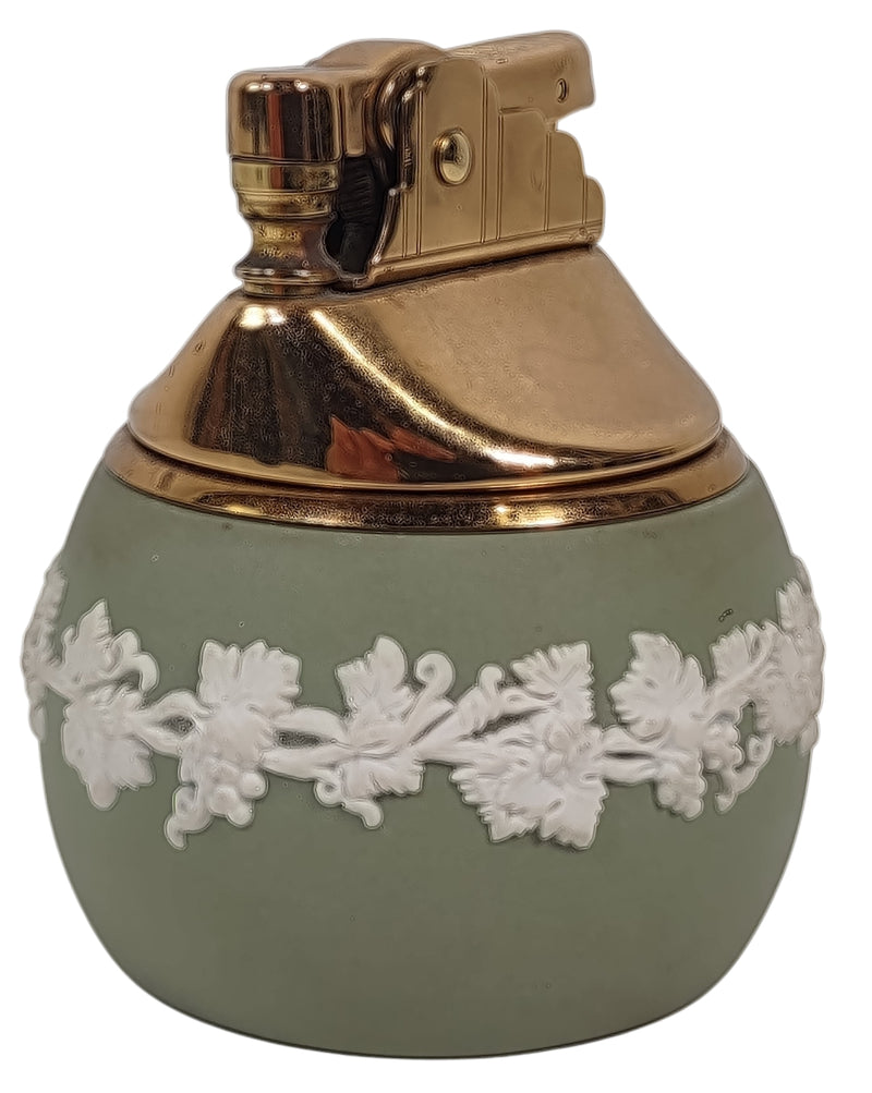 Briquet de table Wedgwood en jaspe vert