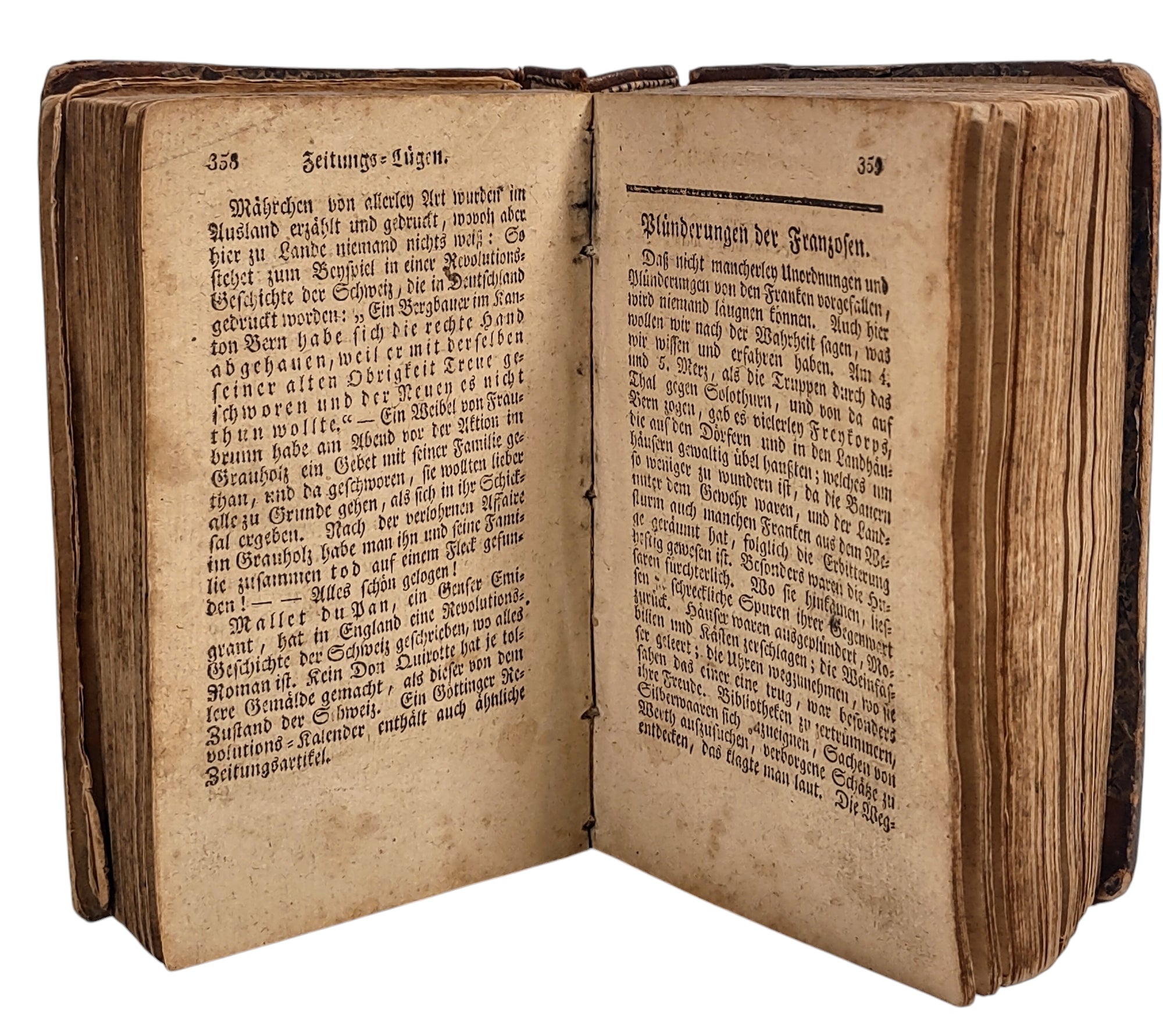 Kleine Schweizer-Chronik - Revolutionary History of Helvetia 1700-1801