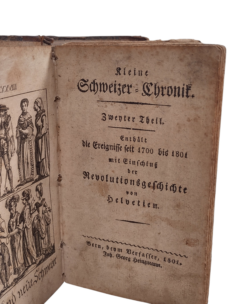 Kleine Schweizer-Chronik - Revolutionary History of Helvetia 1700-1801