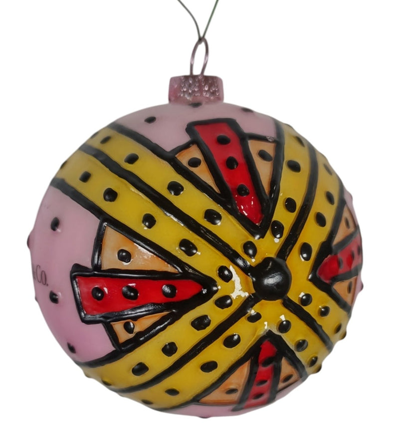 Tiffany & Co. - Glass Holiday Ornament, Pink Color