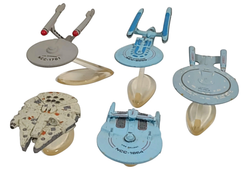 Les vaisseaux de Star Trek - Décorations miniatures, 1995, assortiment