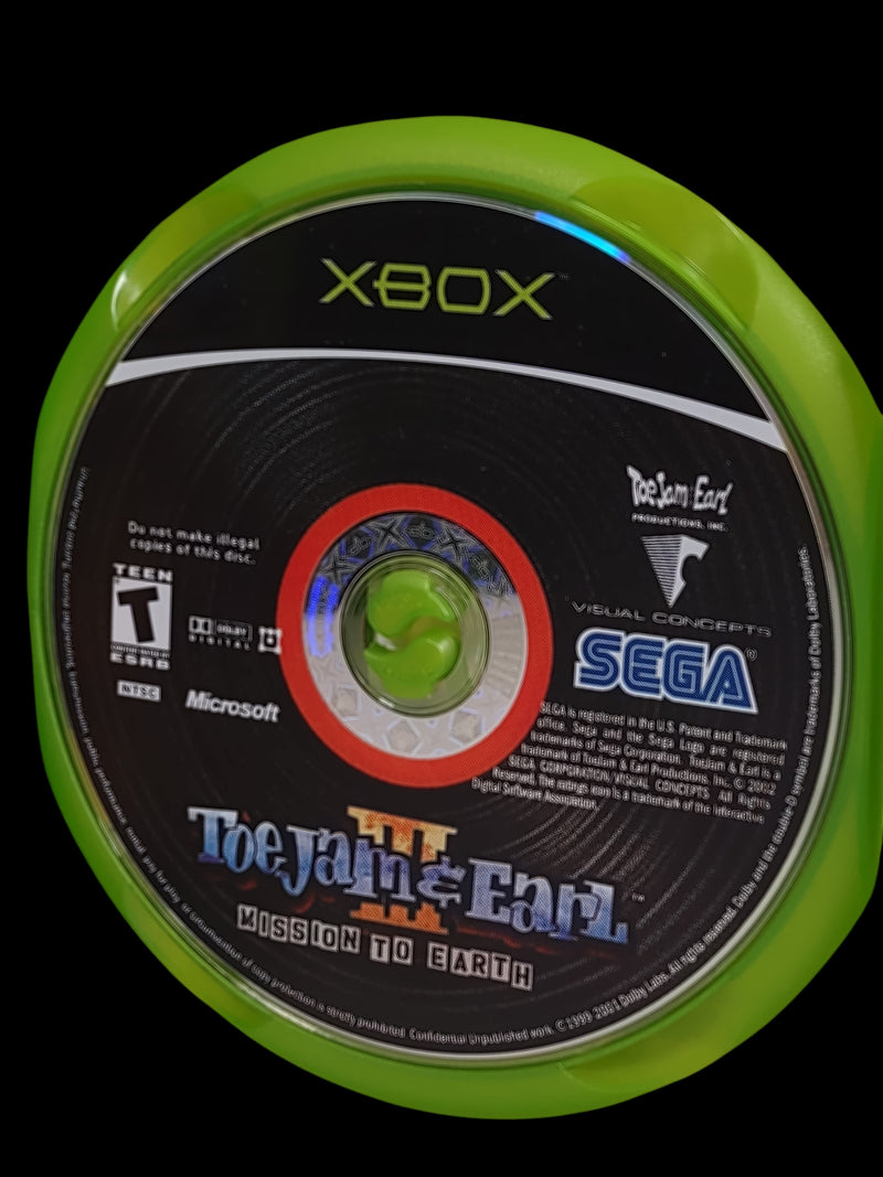 XBOX, Toejam & Earl, Mission to Earth, 2002