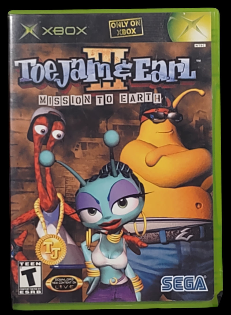 Xbox, Toejam et Earl, Mission sur Terre, 2002