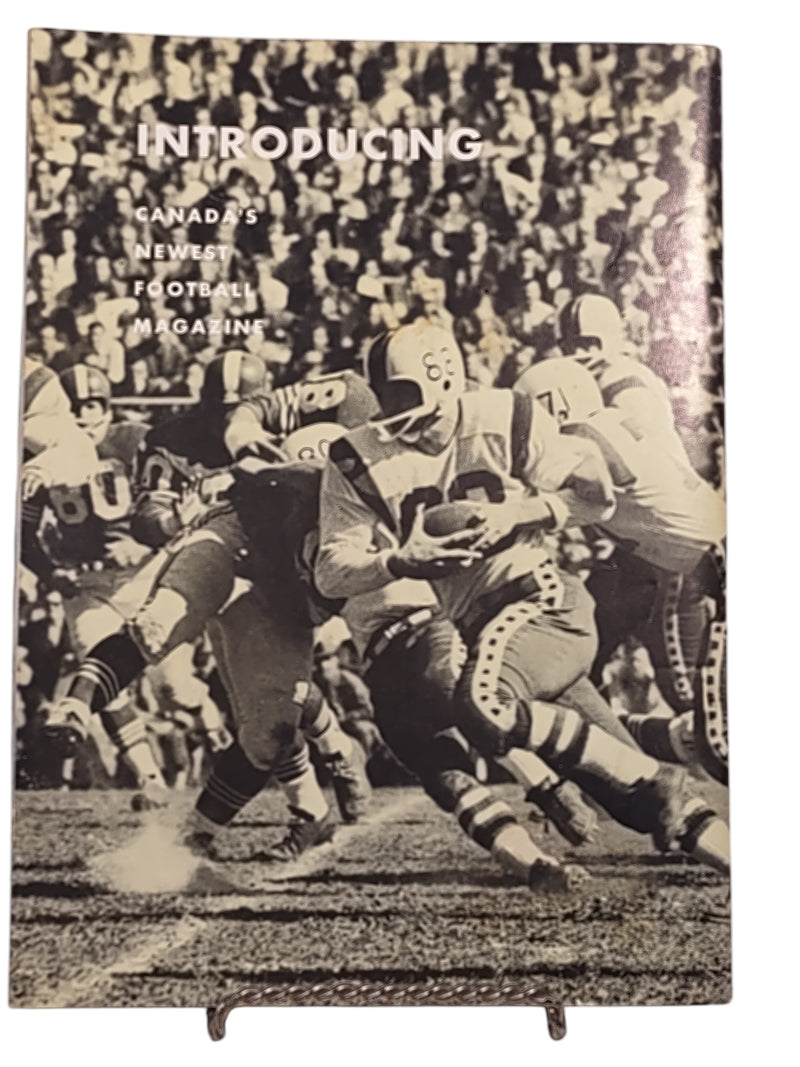 Canadian Pro Football Review, 1960, First Edition