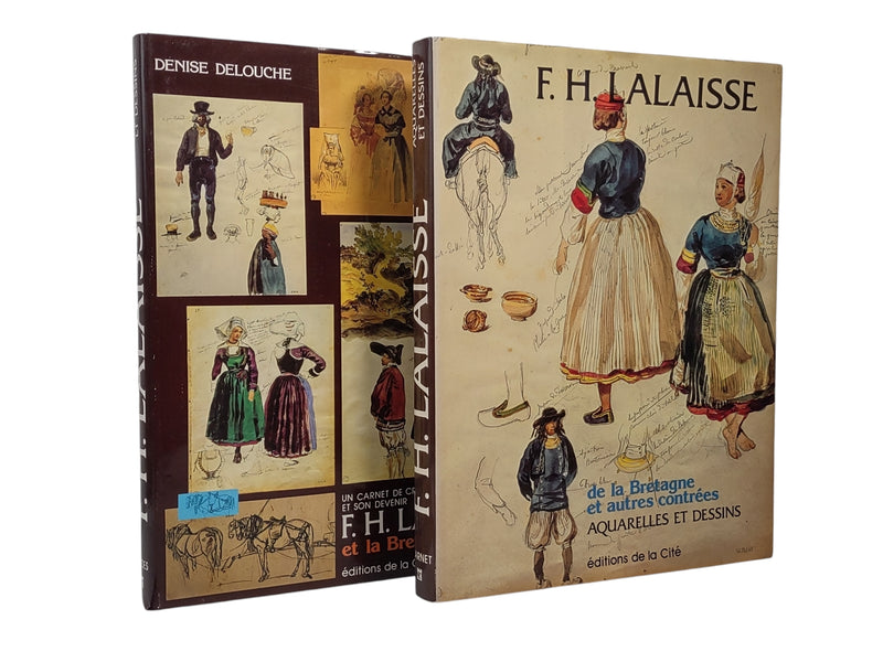 François Hippolyte Lalaisse et la Bretagne . Un carnet de croquis et son devenir