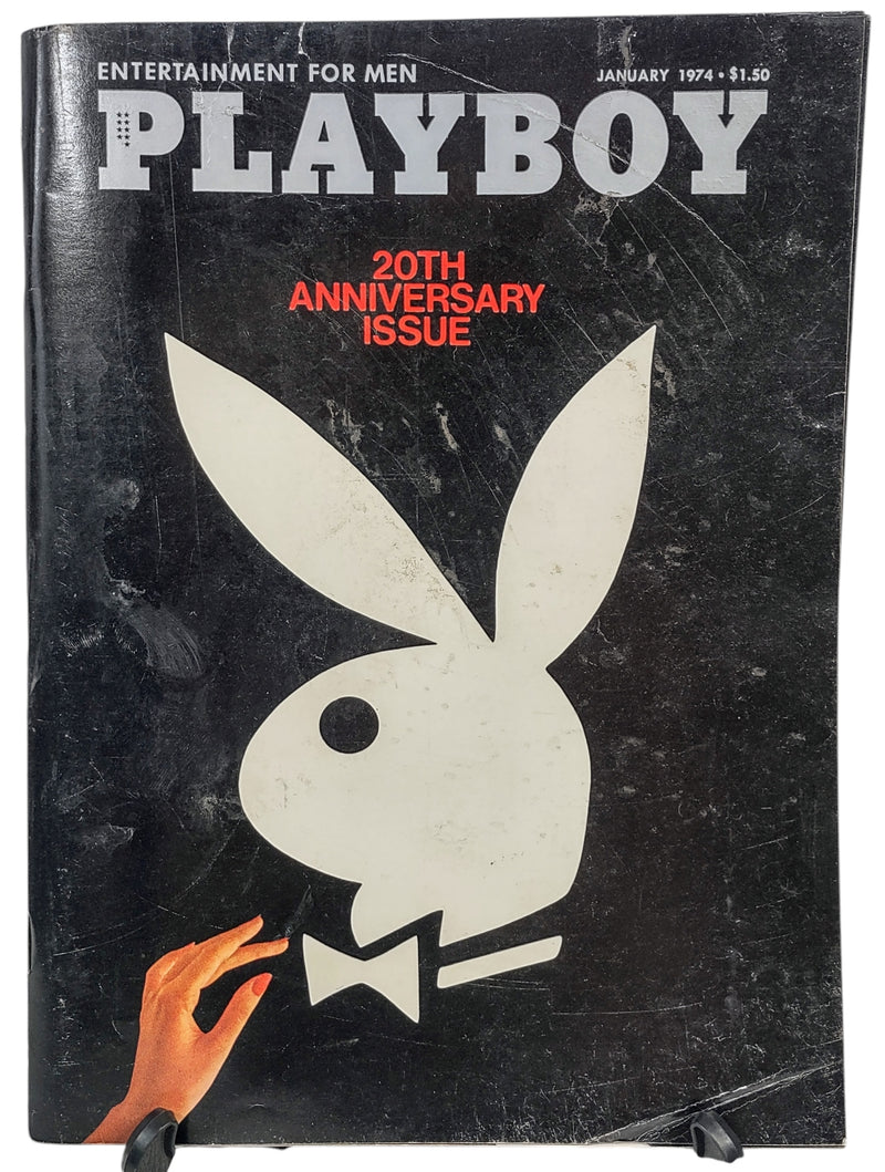 Vintage Playboy Magazine January 1974 20th Anniversary Issue