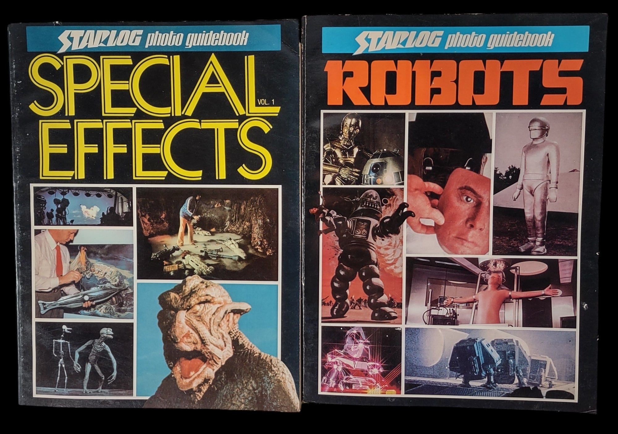 Lot of 4, Starlog Photo Guidebook, Special Effects (2) , Weapons