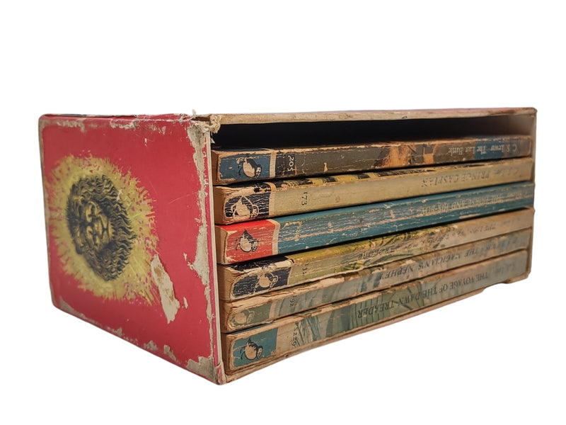 Vintage Set, Chronicles of Narnia, C.S. Lewis, 1968