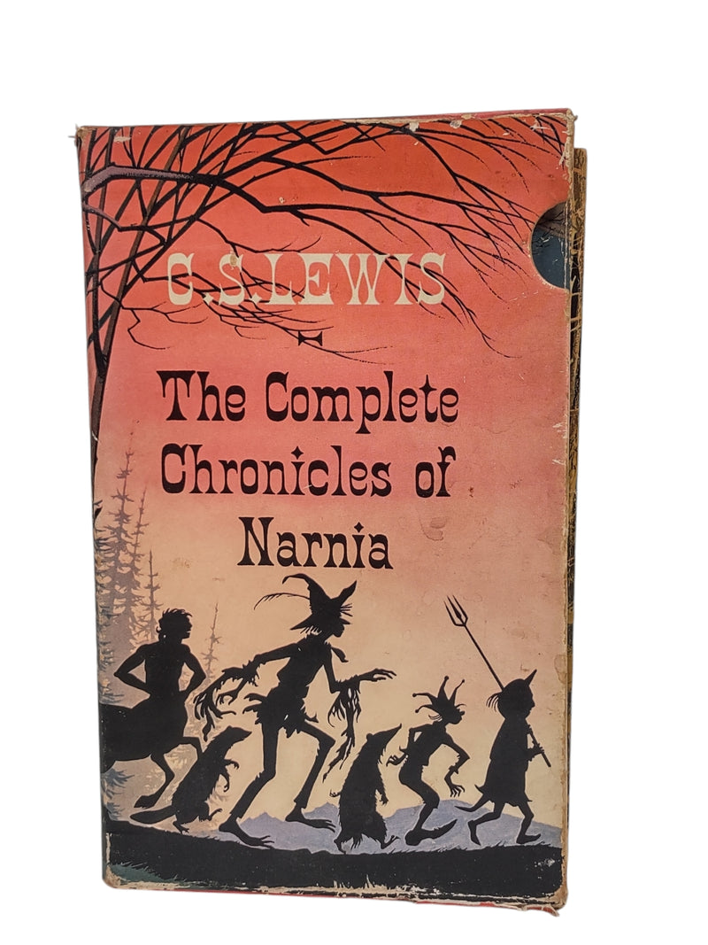 Vintage Set, Chronicles of Narnia, C.S. Lewis, 1968