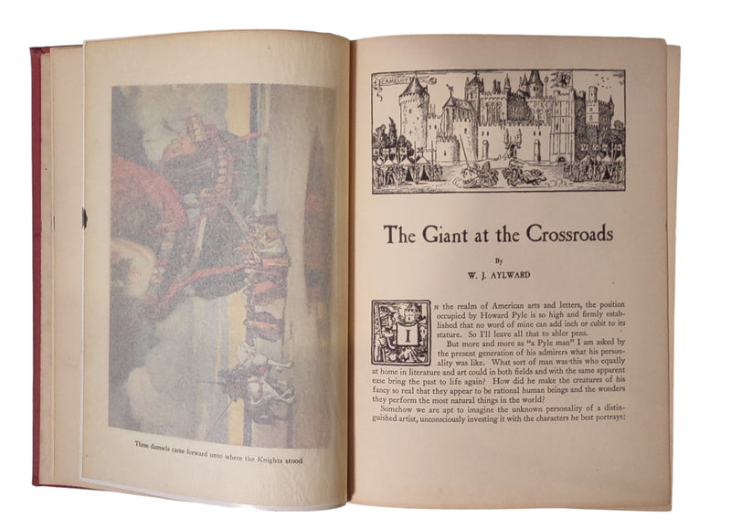 The Story Of King Arthur & His Knights By Howard Pyle 1933 Brandywine Edition.