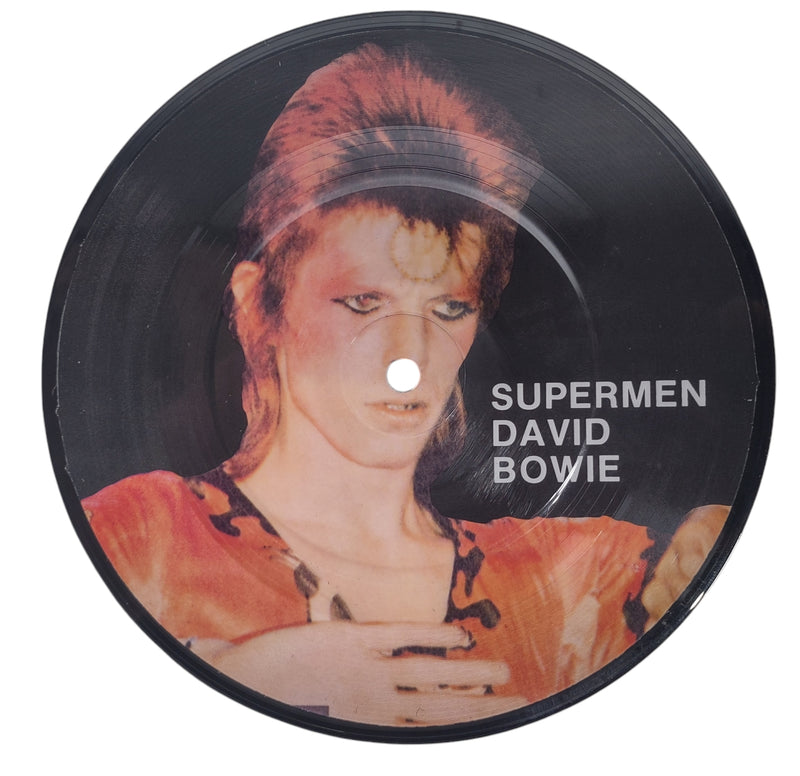 David Bowie, disque photo, 7", Supermen / Space Oddity, 1979