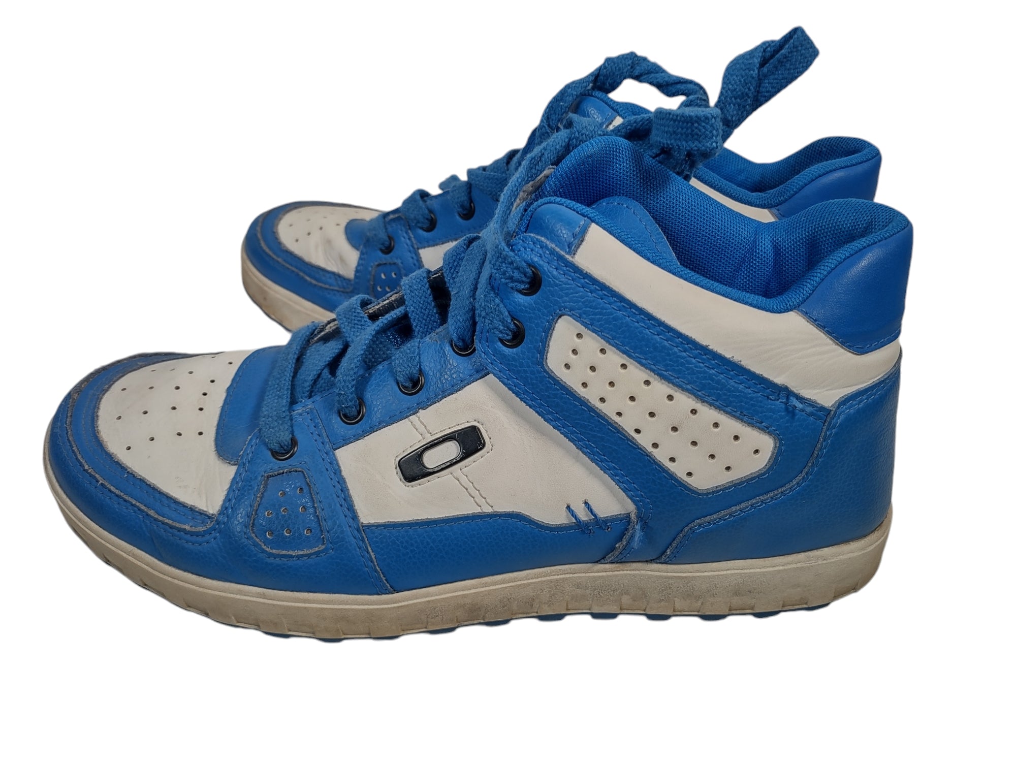 Vintage Oakley's 2000's MEGAJOULE MID Leather Sneaker Shoes – Éco