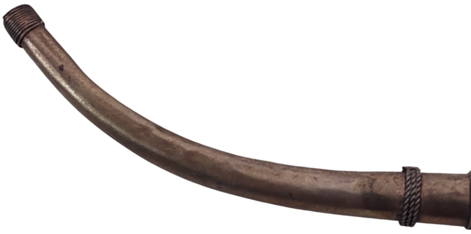 Vintage Opium Pipe, With Form of Peacock.