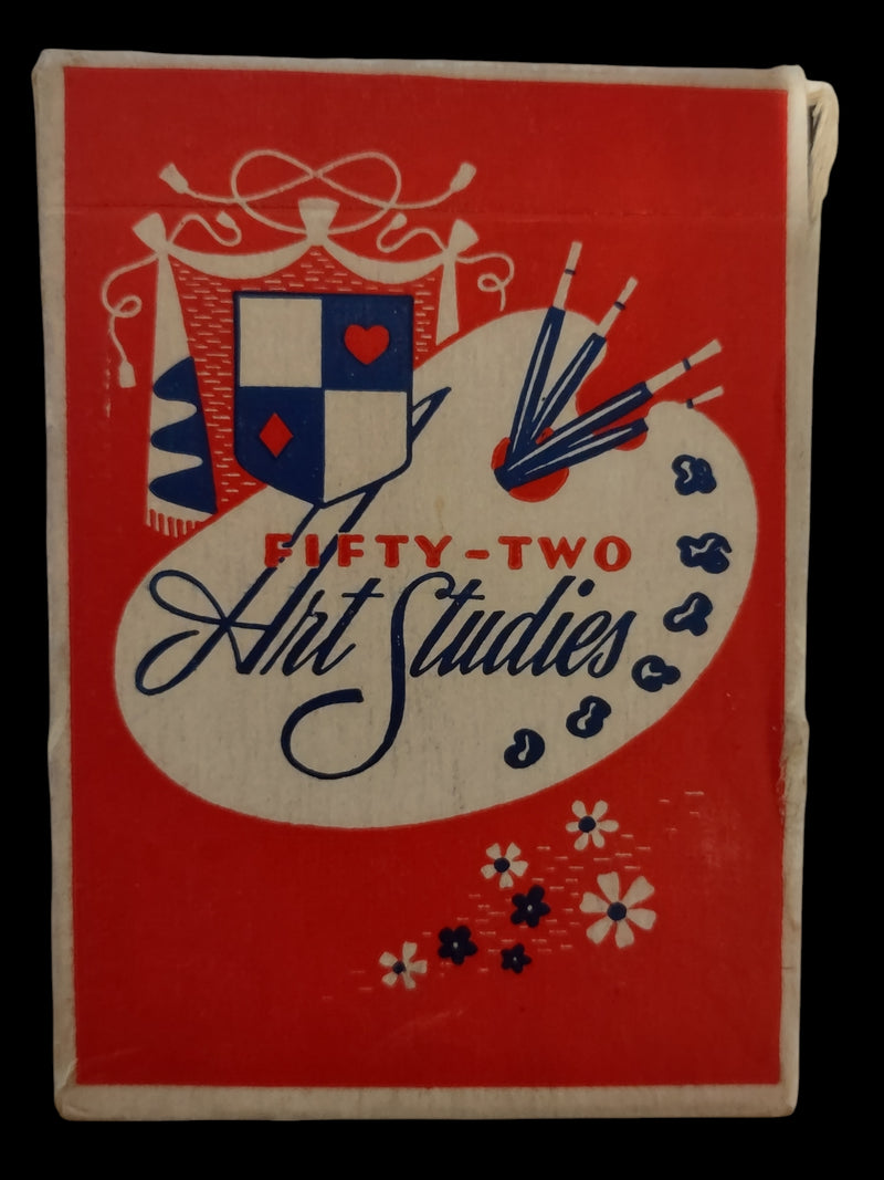 Fifty-Two -Art Studios - Cartes à jouer risquées des années 1950