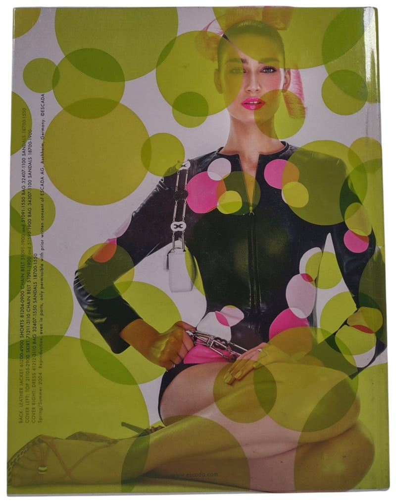 Escada Catalog, Spring - Summer 2024, Hardcover with Dust Jacket