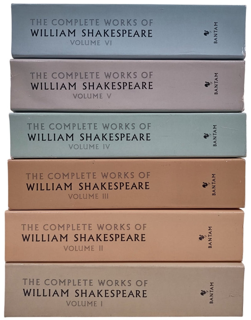 The Complete Works of  William Shakespeare in Six  Volumes. ( Vol I - VI )- Paperback