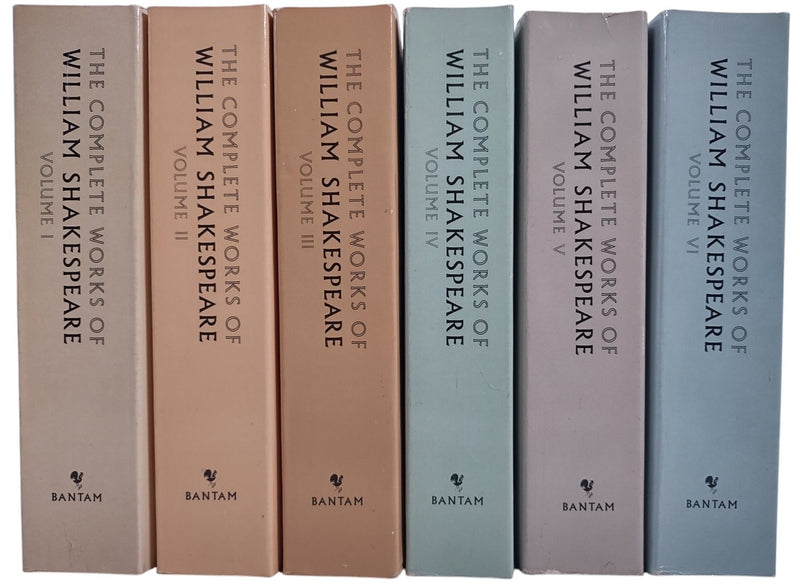 The Complete Works of  William Shakespeare in Six  Volumes. ( Vol I - VI )- Paperback