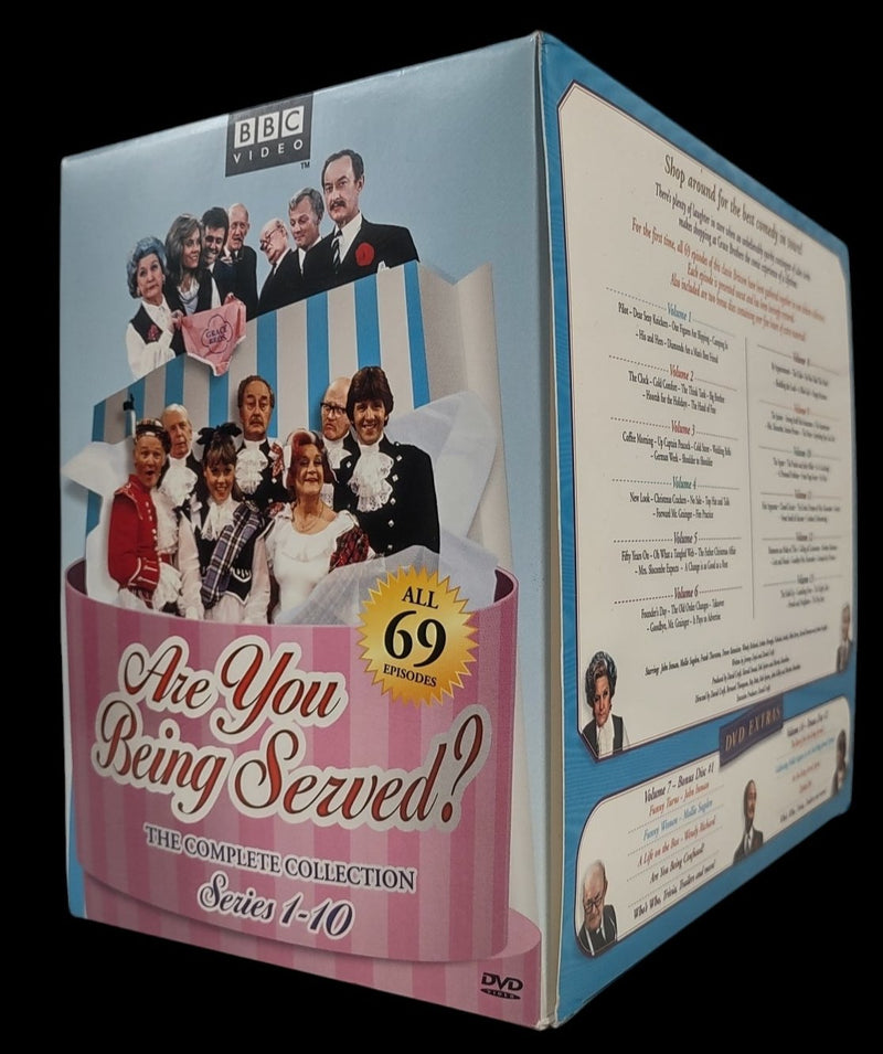 Are You Being Served, Complete Collection Series 1-10, DVD 2004 , 14 Disc Set