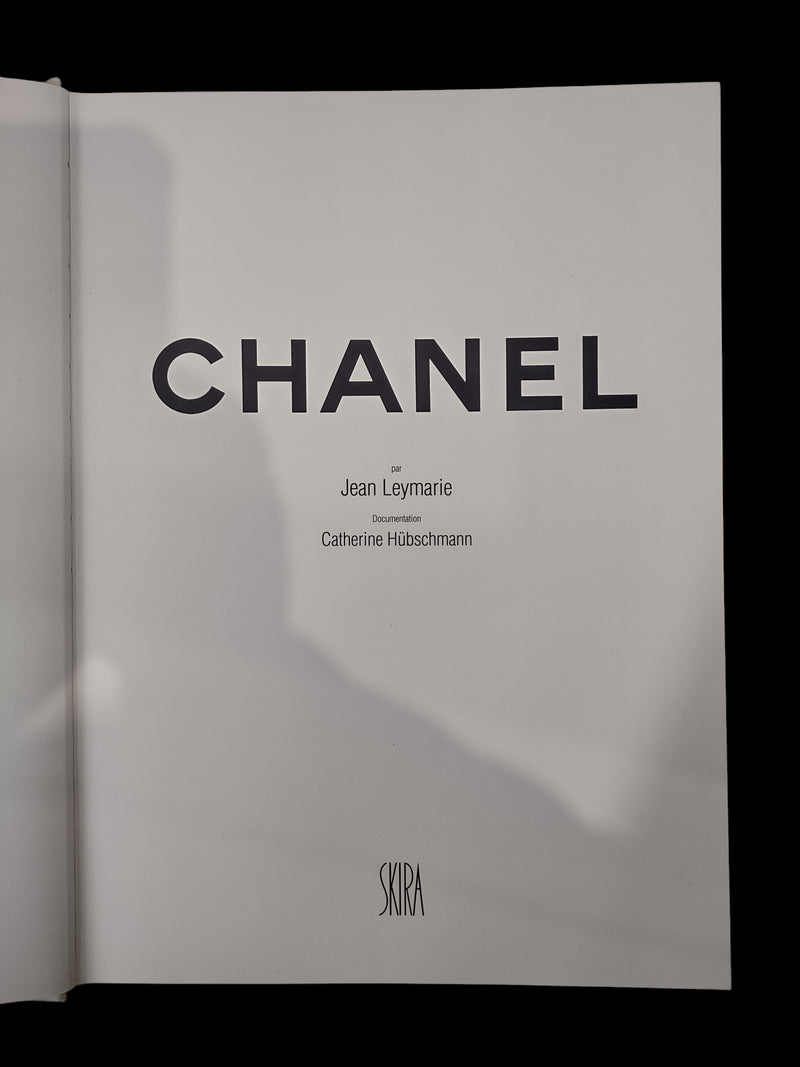 CHANEL by Jean Leymarie, 1987 Rizzoli/Skira Pub. Hardcover + Dust Jacket