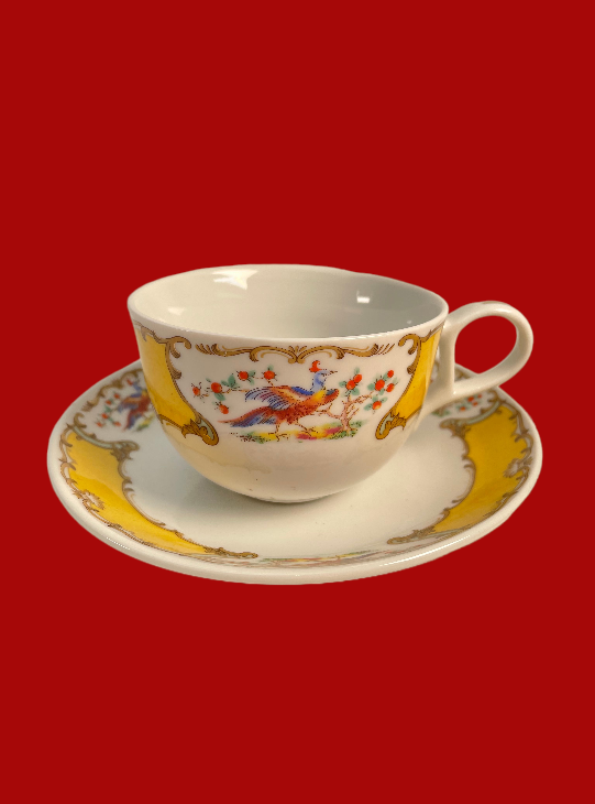Preservation Society Teacup and Saucer