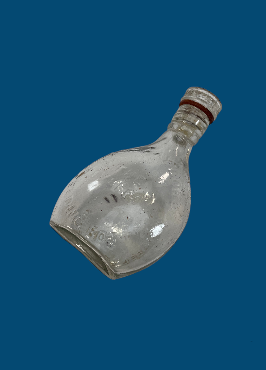 Nursery Antique Glass Baby Bottle