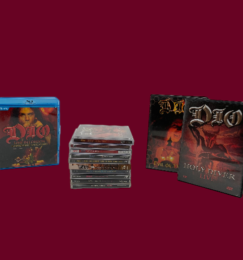 Set of 3 Dio DVDs + 10 CDs