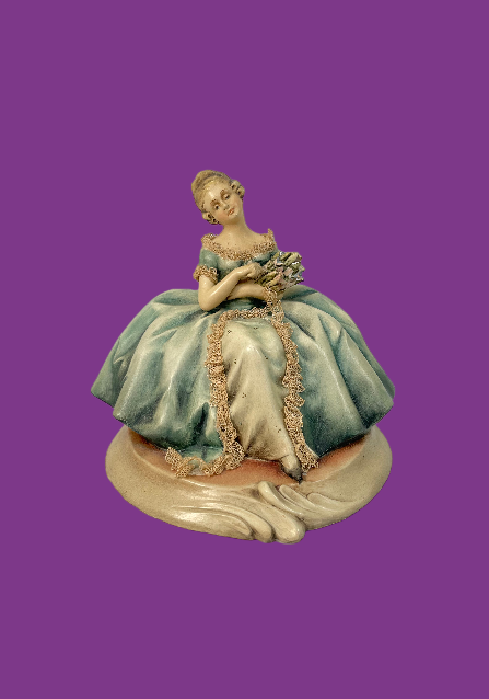 Porcelaine originale d'Antonio Borsato Lace Woman