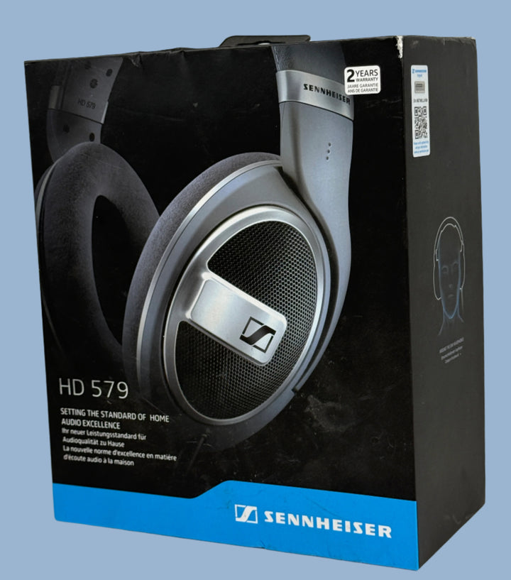 Sennheiser HD 579 Headphones – Open-Back, Boxed, Excellent