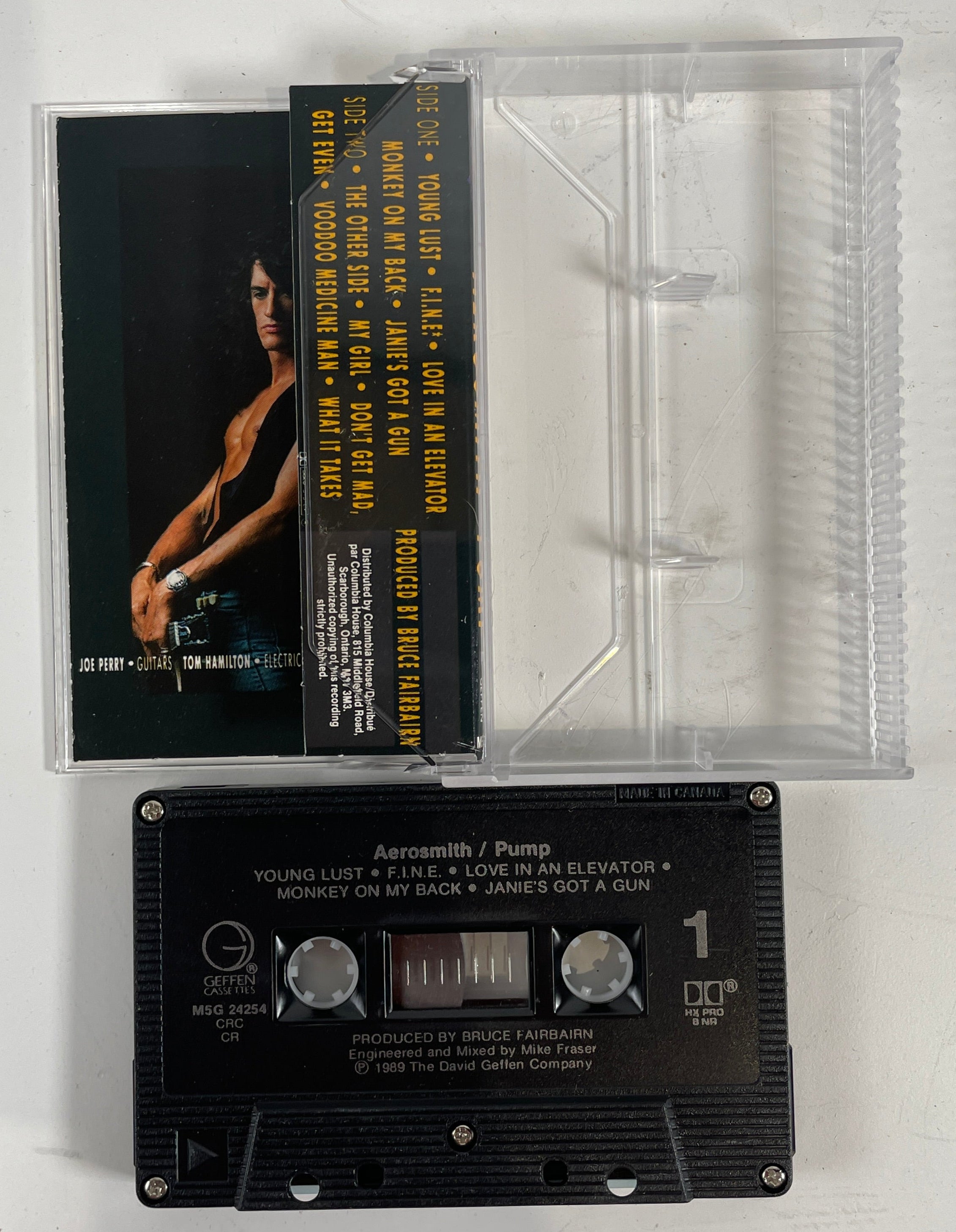 Vintage Aerosmith Cassette Set – Rocks, Pump, Permanent Vacation
