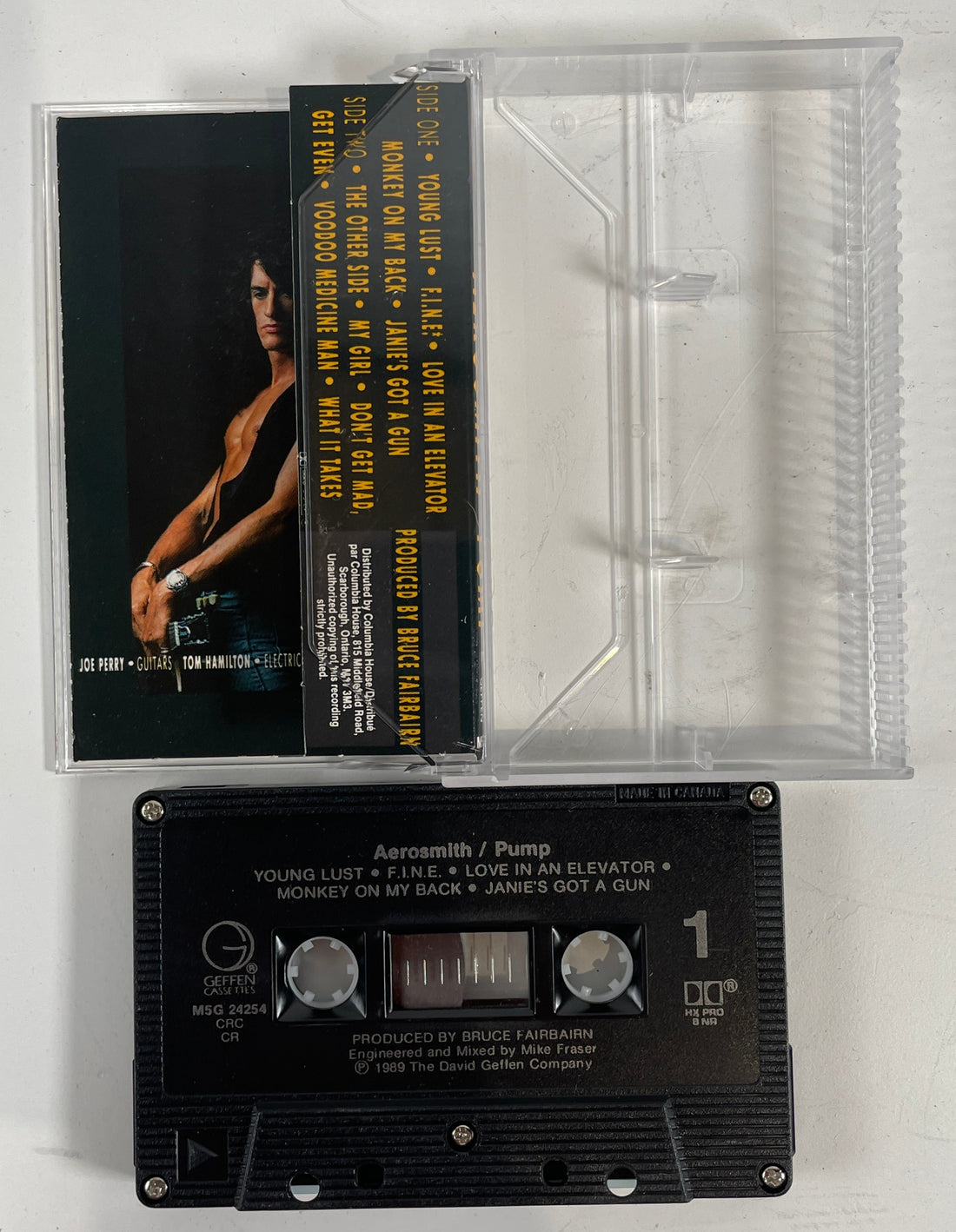 Vintage Aerosmith Cassette Set – Rocks, Pump, Permanent Vacation