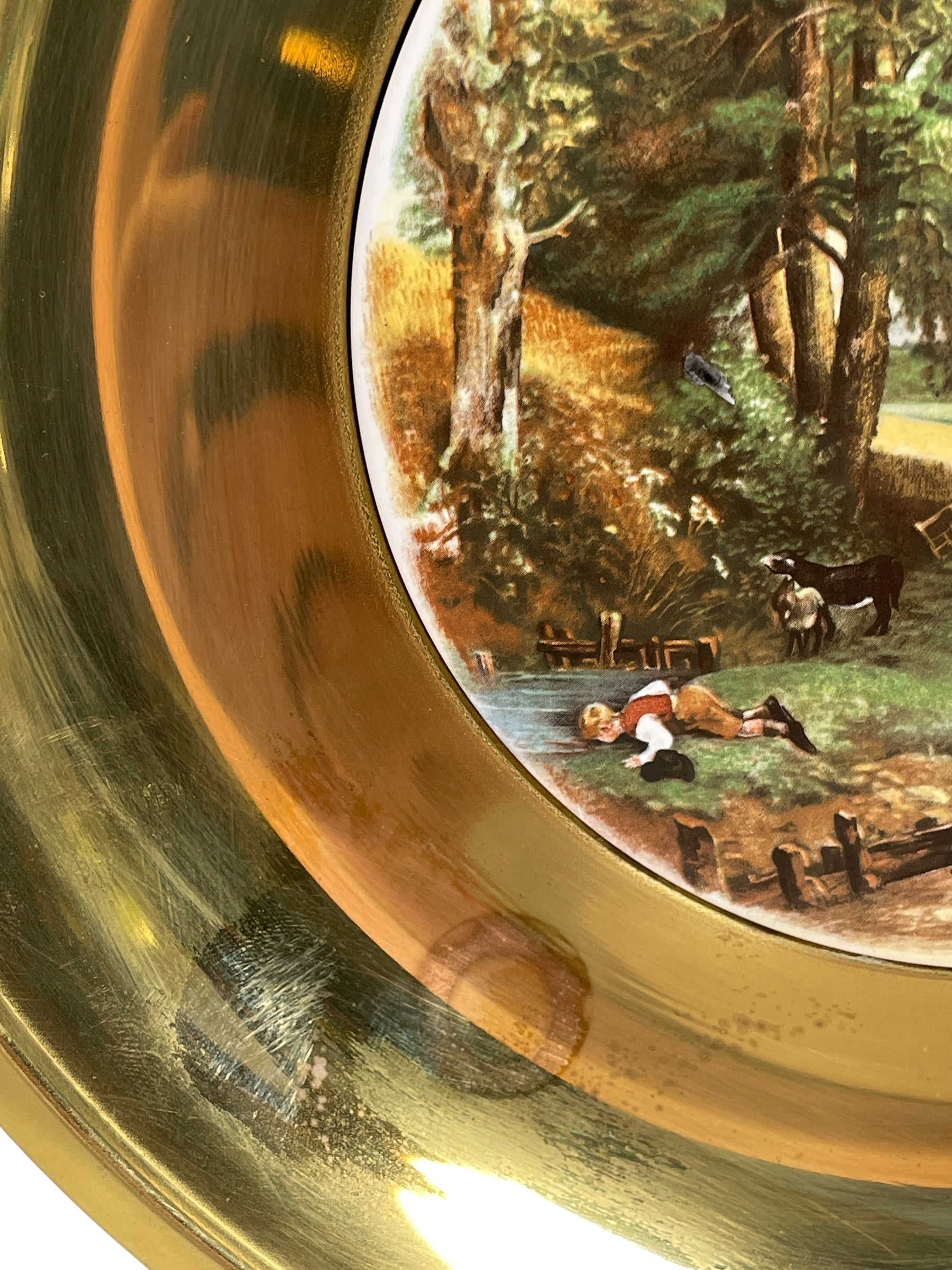 Vintage_Brass_English foil art print