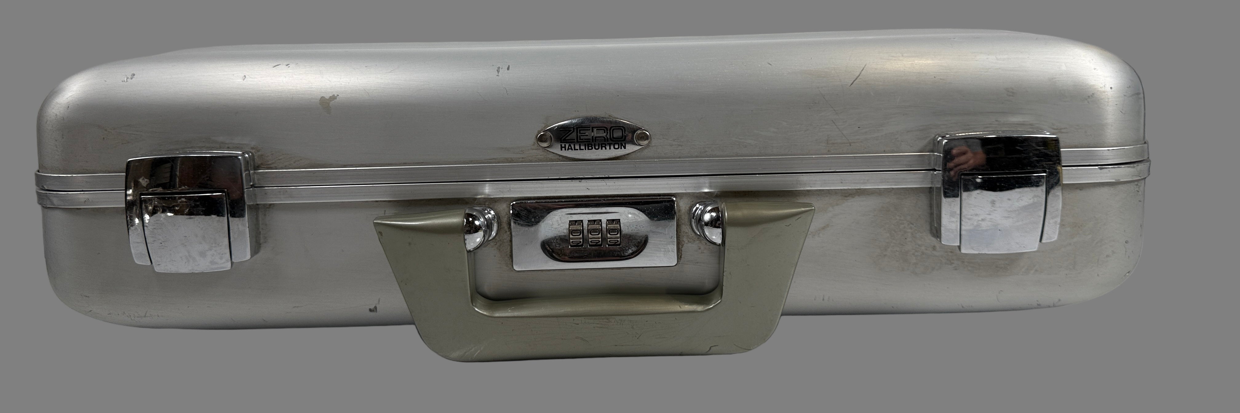 Vintage Zero Halliburton Aluminum Attaché Case – Combination Lock, File Dividers