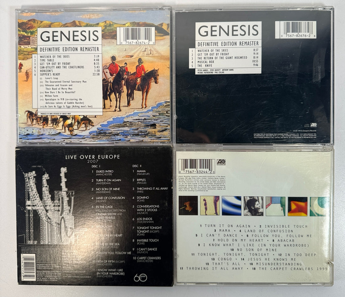 Genesis four album CD collection – photo 2