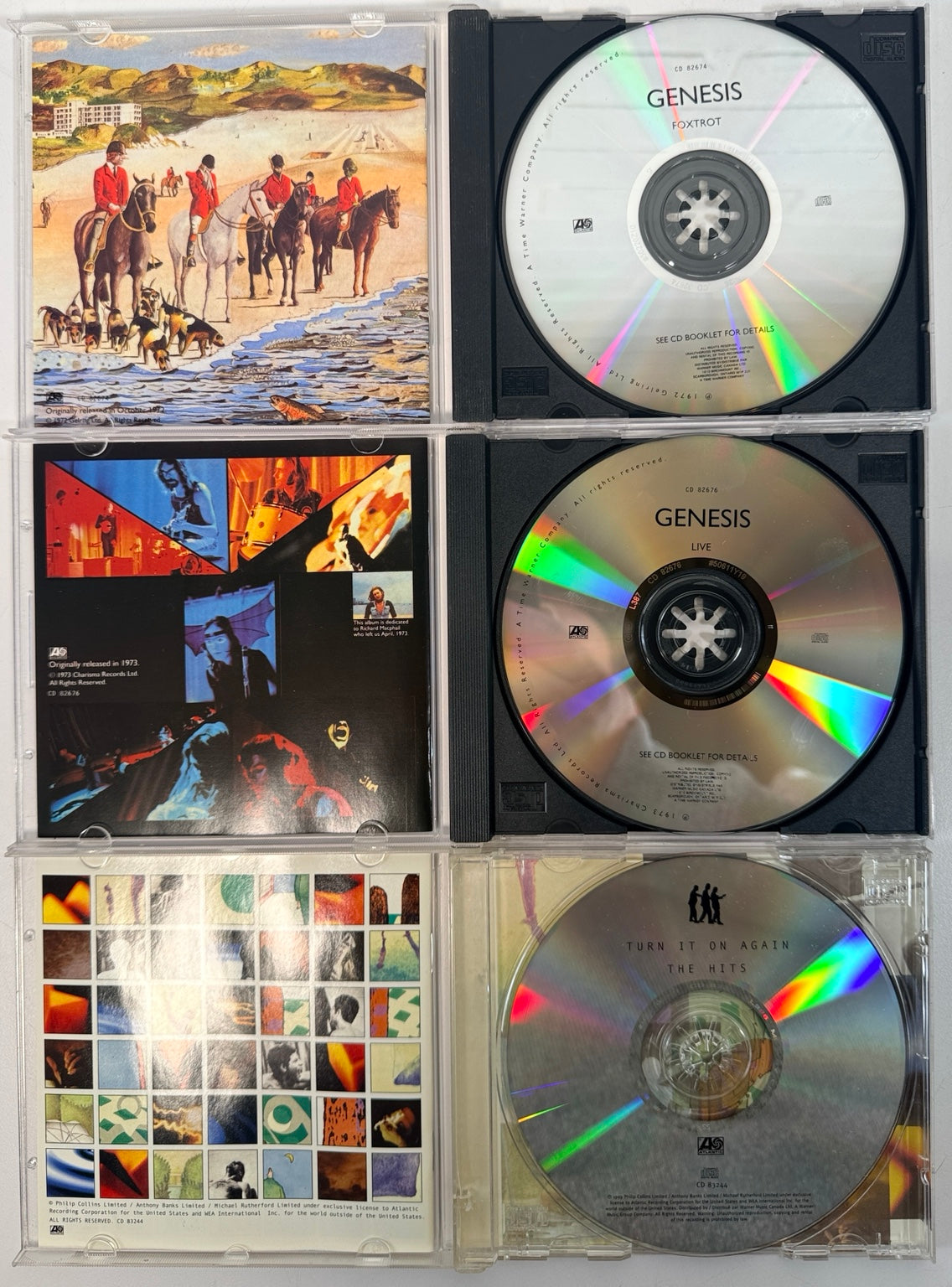 Genesis four album CD collection – photo 3