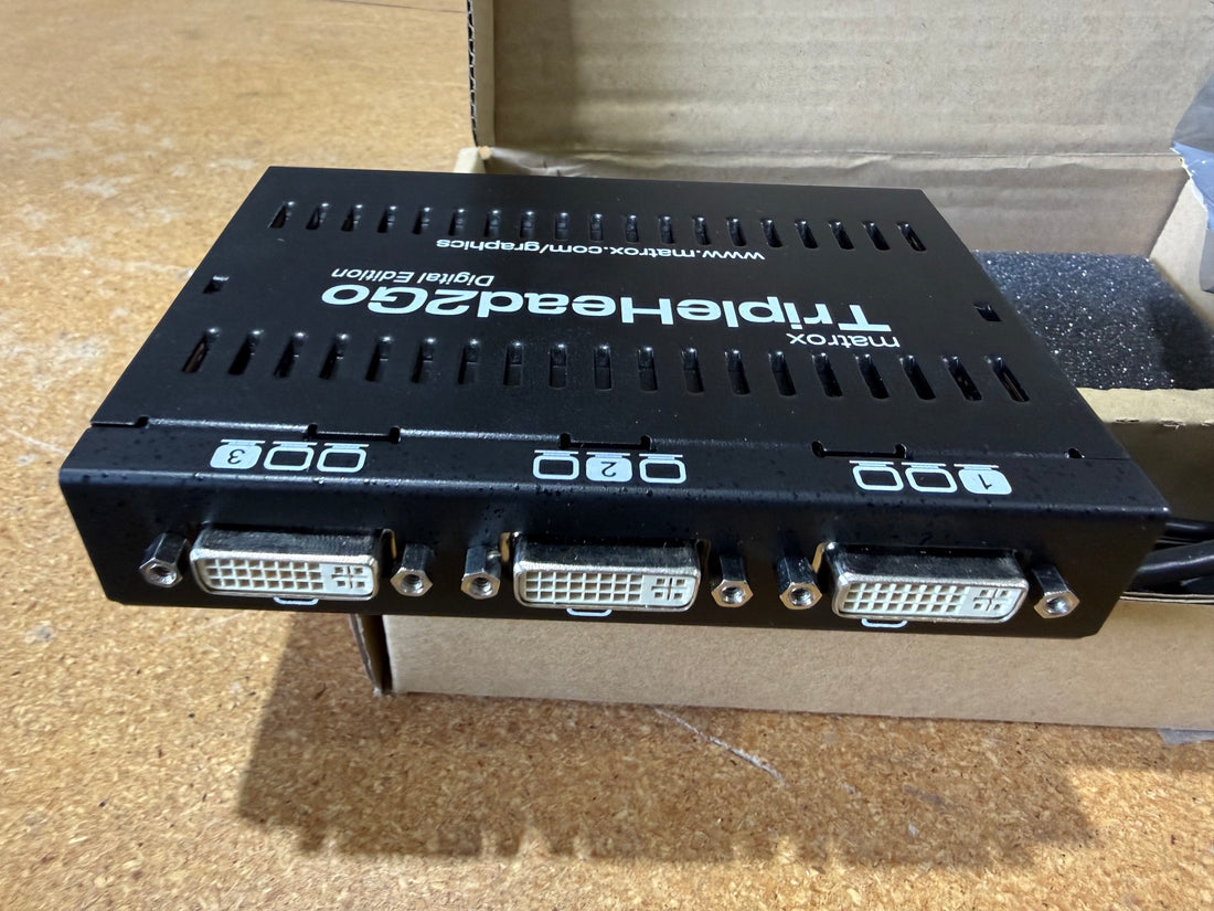 Matrox T2G-D3D-IF TripleHead2Go Digital Edition DVI VGA Multi Display Adapter