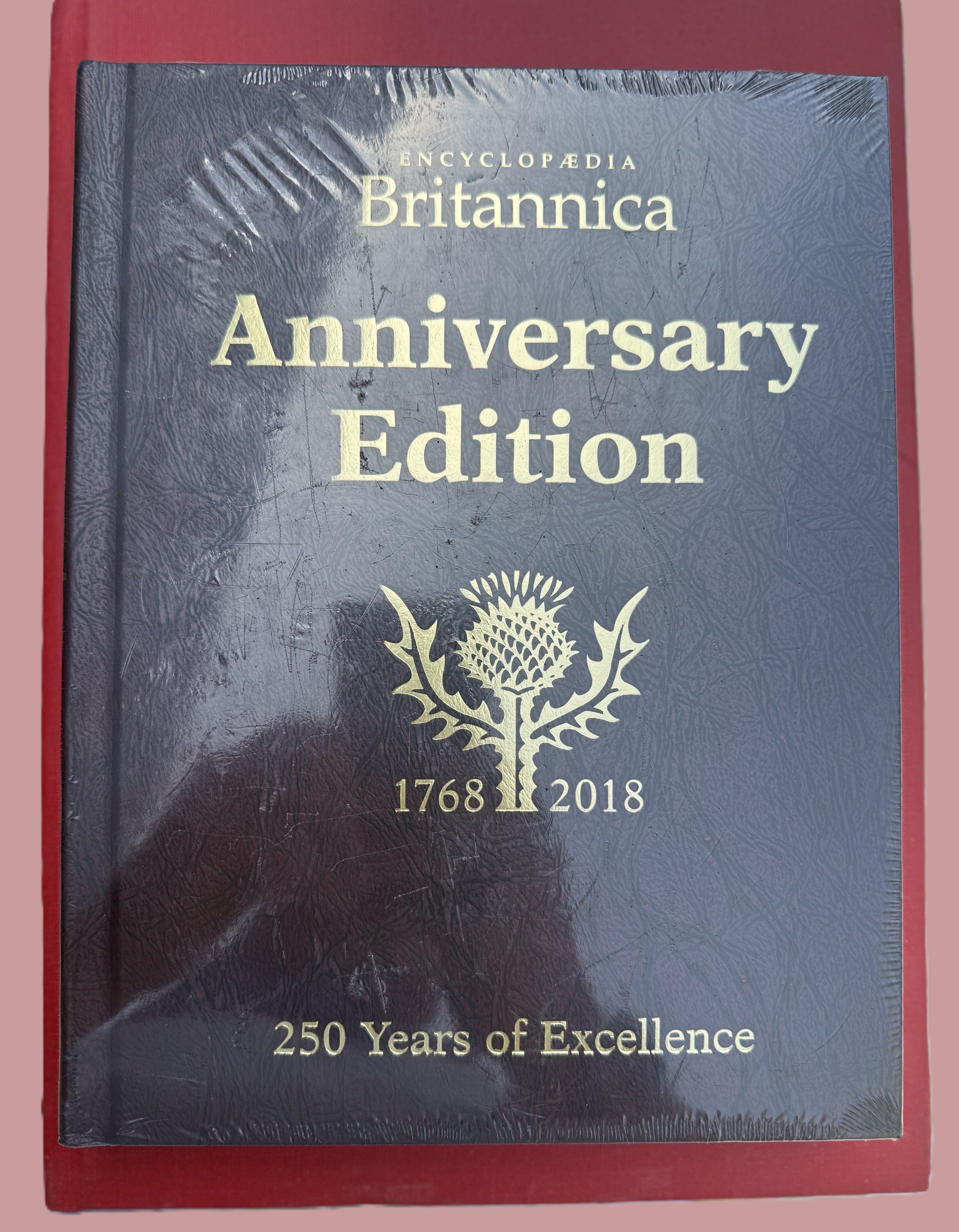 Rare Encyclopaedia Britannica 250th Anniversary Edition #5377, commemorating 250 years of publishing history. Limited collector's copy in excellent condition.