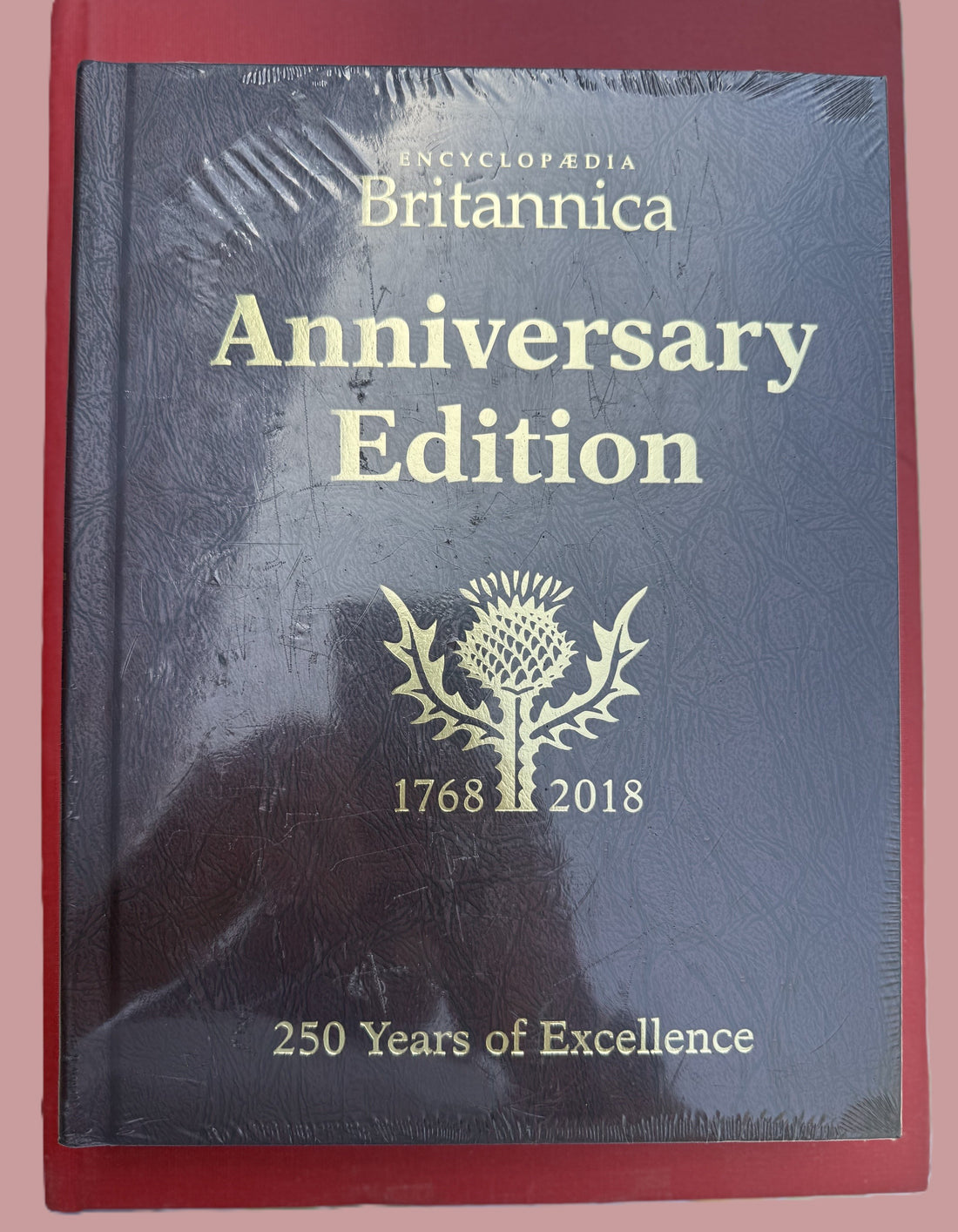 Rare Encyclopaedia Britannica 250th Anniversary Edition #5377, commemorating 250 years of publishing history. Limited collector's copy in excellent condition.