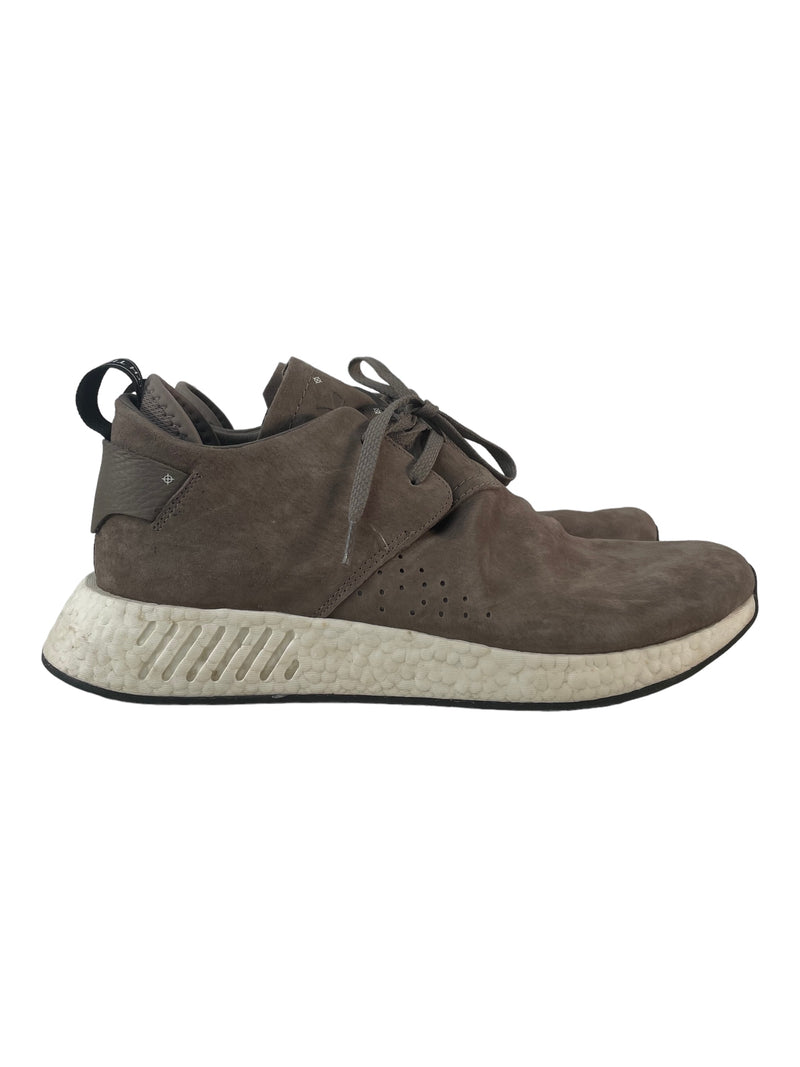 Adidas NMD_C2 en daim pour hommes - Tan/Blanc