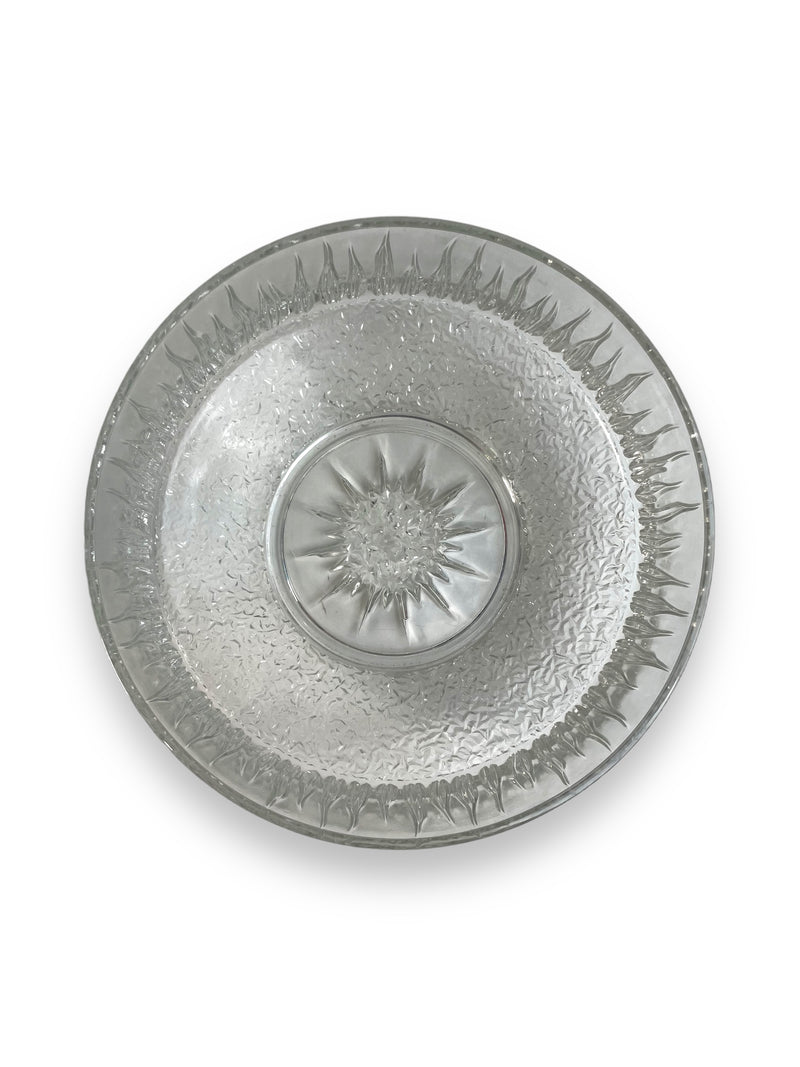 Ravenhead Glass "Sunburst" salad/fruit bowl