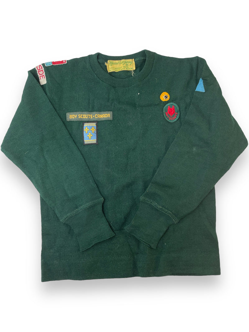 Pull et casquette des Boy Scouts du Canada des années 1960