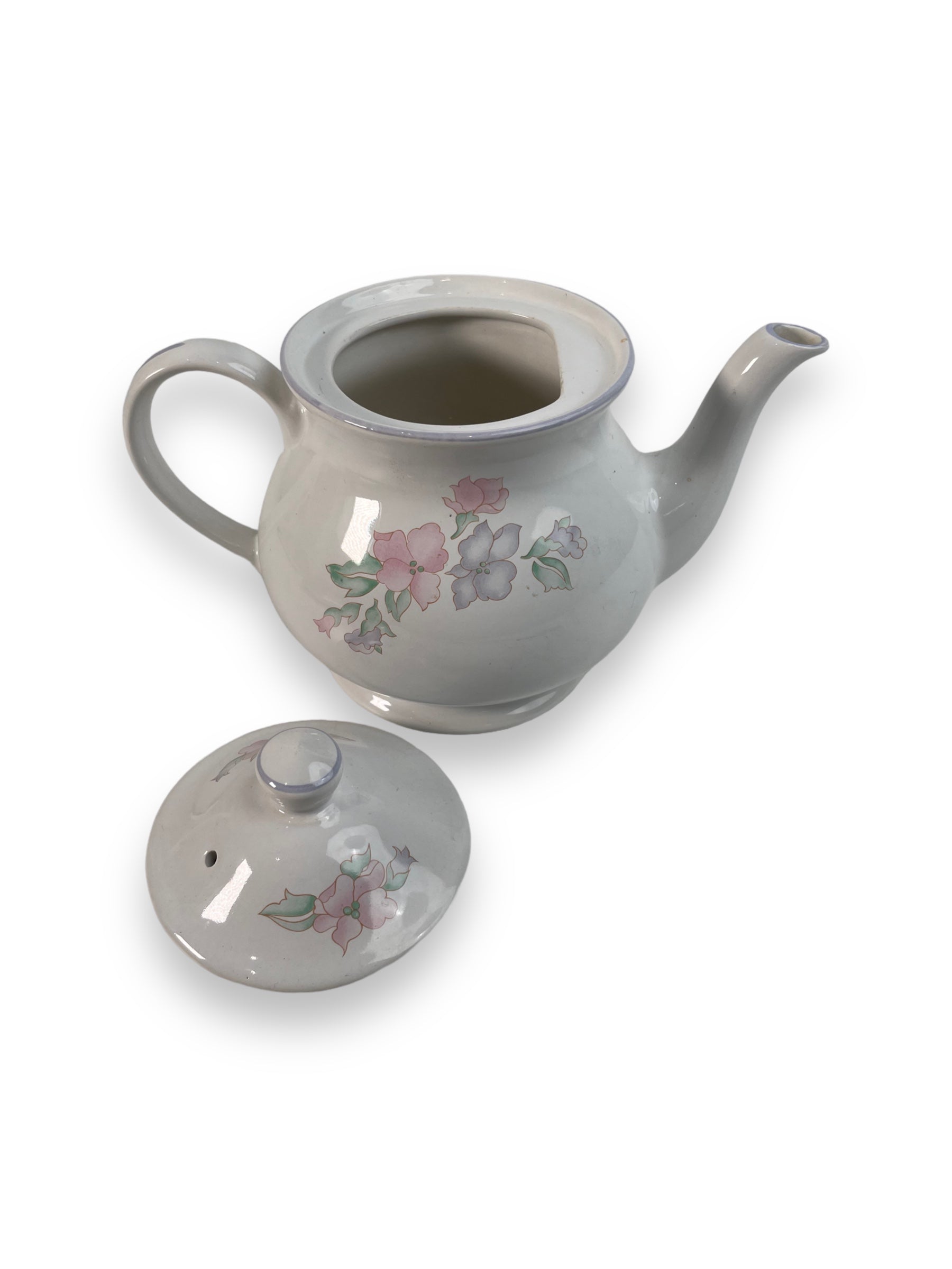 Sadler Romance Pink China Teapot