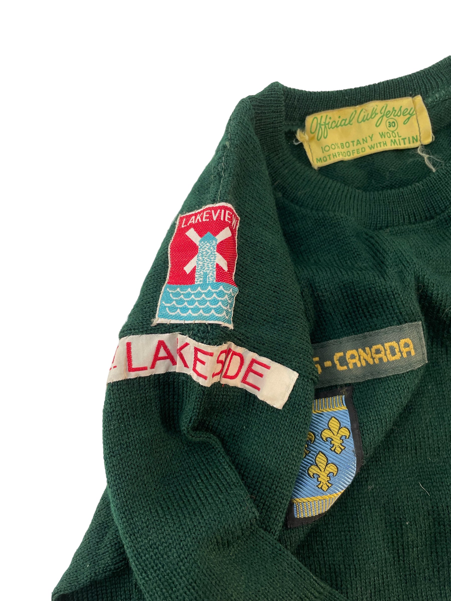 Pull et casquette des Boy Scouts du Canada des années 1960
