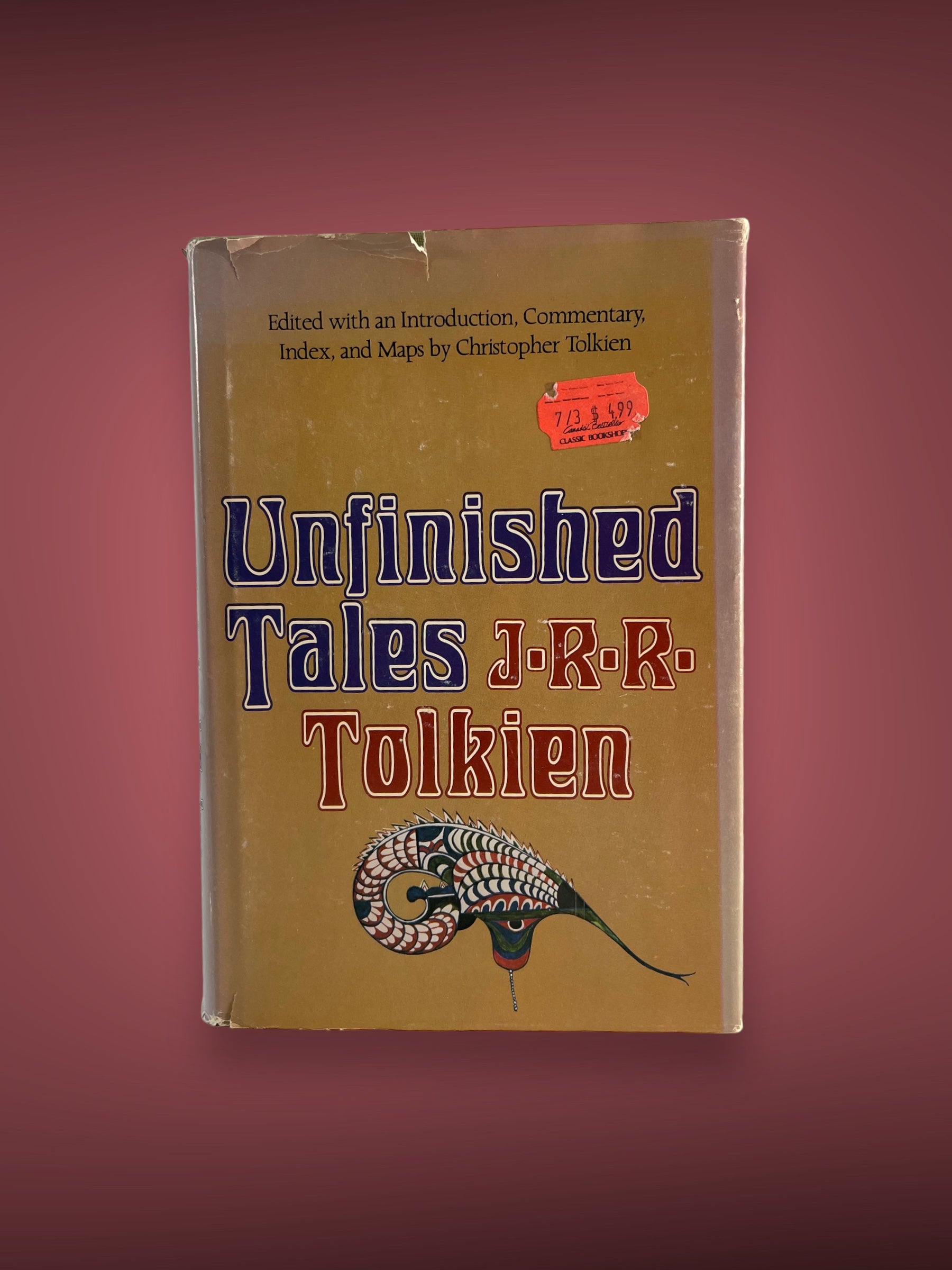 "Contes inachevés" de JRR Tolkien - 1980