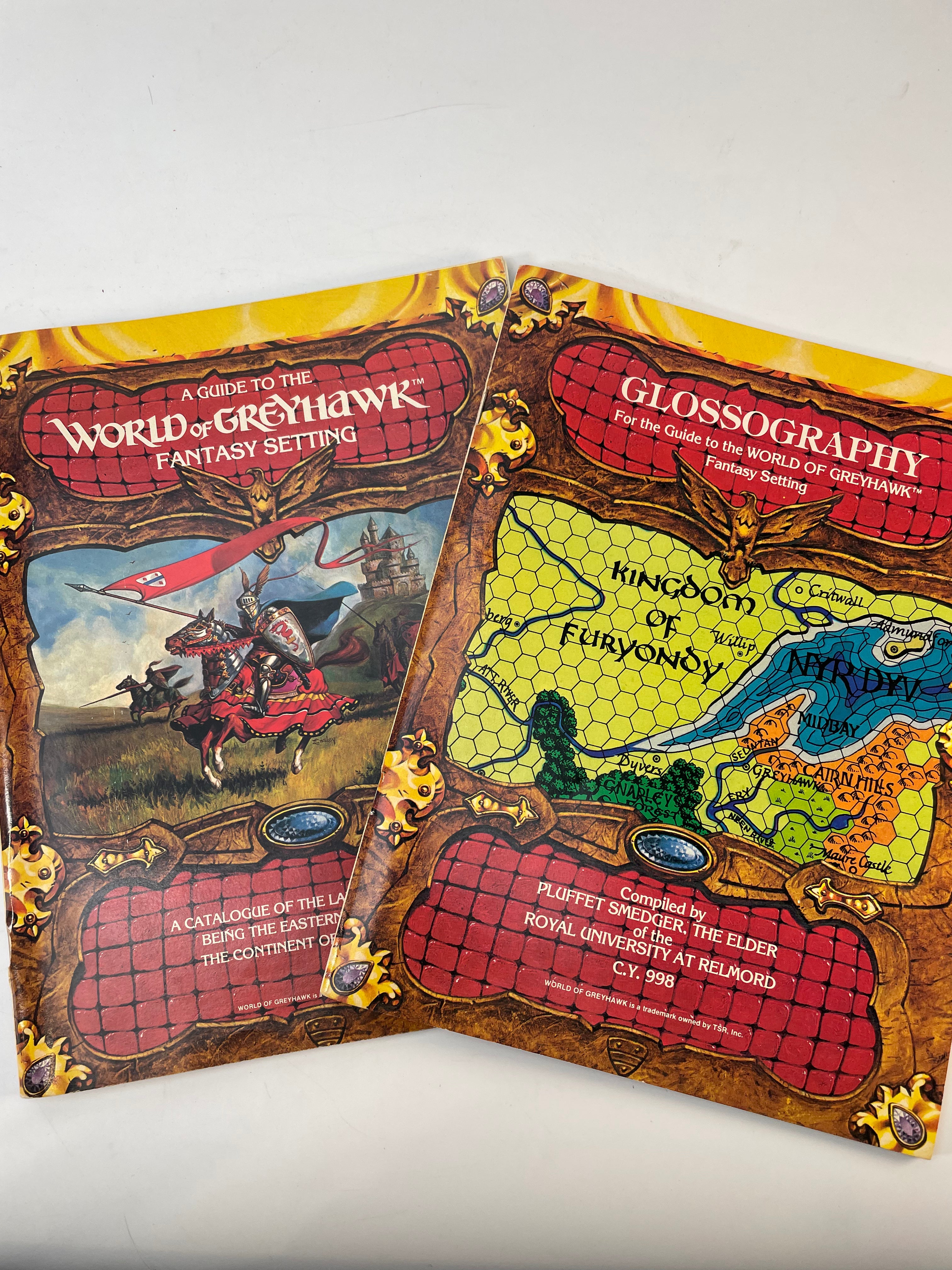 World Greyhawk paramètres de jeu fantastique Donjons & Dragons