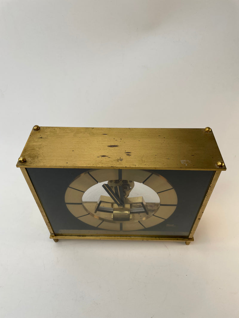 Kundo German Brass Clock by Kieninger & Obergfell