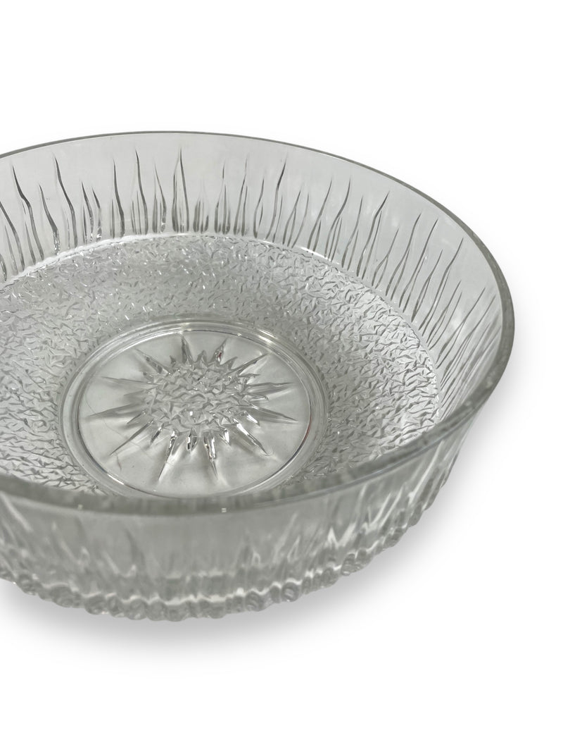 Ravenhead Glass "Sunburst" salad/fruit bowl