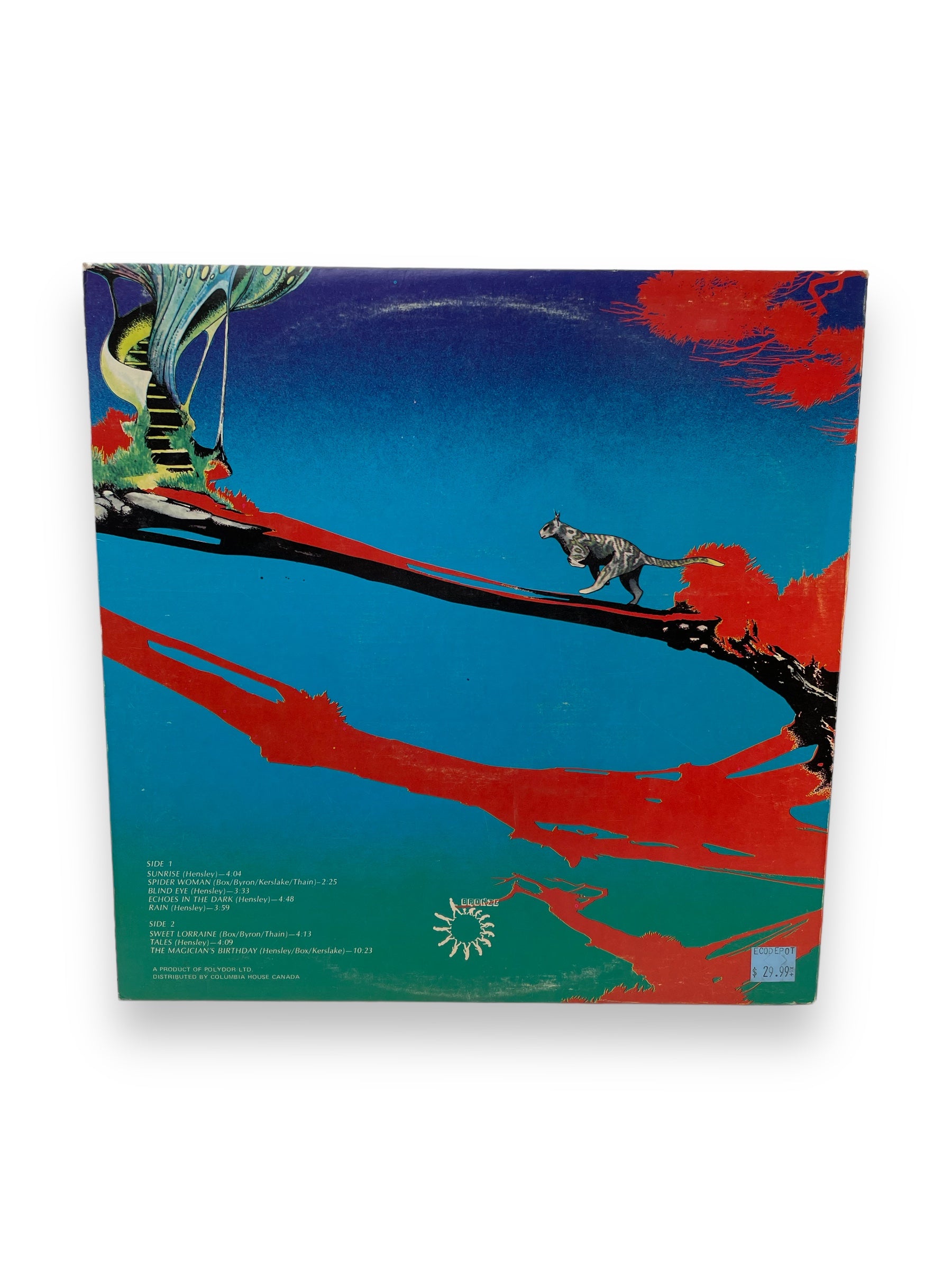 Uriah Heep ‎– L'Anniversaire Du Magicien (Vinyle Usagé)